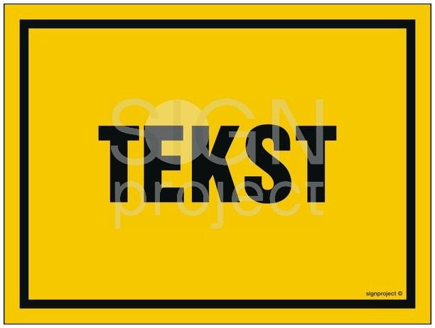 ZN046 - Znak na zamówienie Wzór C-006 600x400