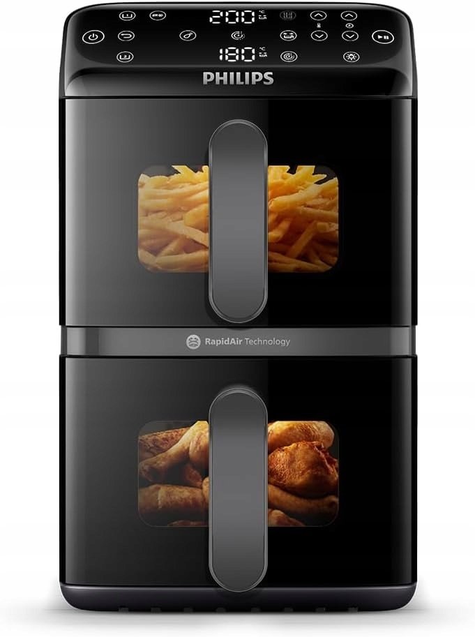 Philips Airfryer 4000 Series Stacked Dual Basket frytkownica beztłuszczowa