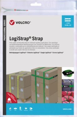 Velcro Pasek VELCRO Logistrap 50 mm x 6 m, 2 sztuki, zielony