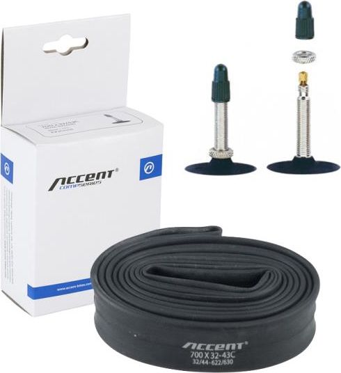 Accent Dętka Accent 700 x 32-43c wentyl FV 33 mm (presta) uniwersalny