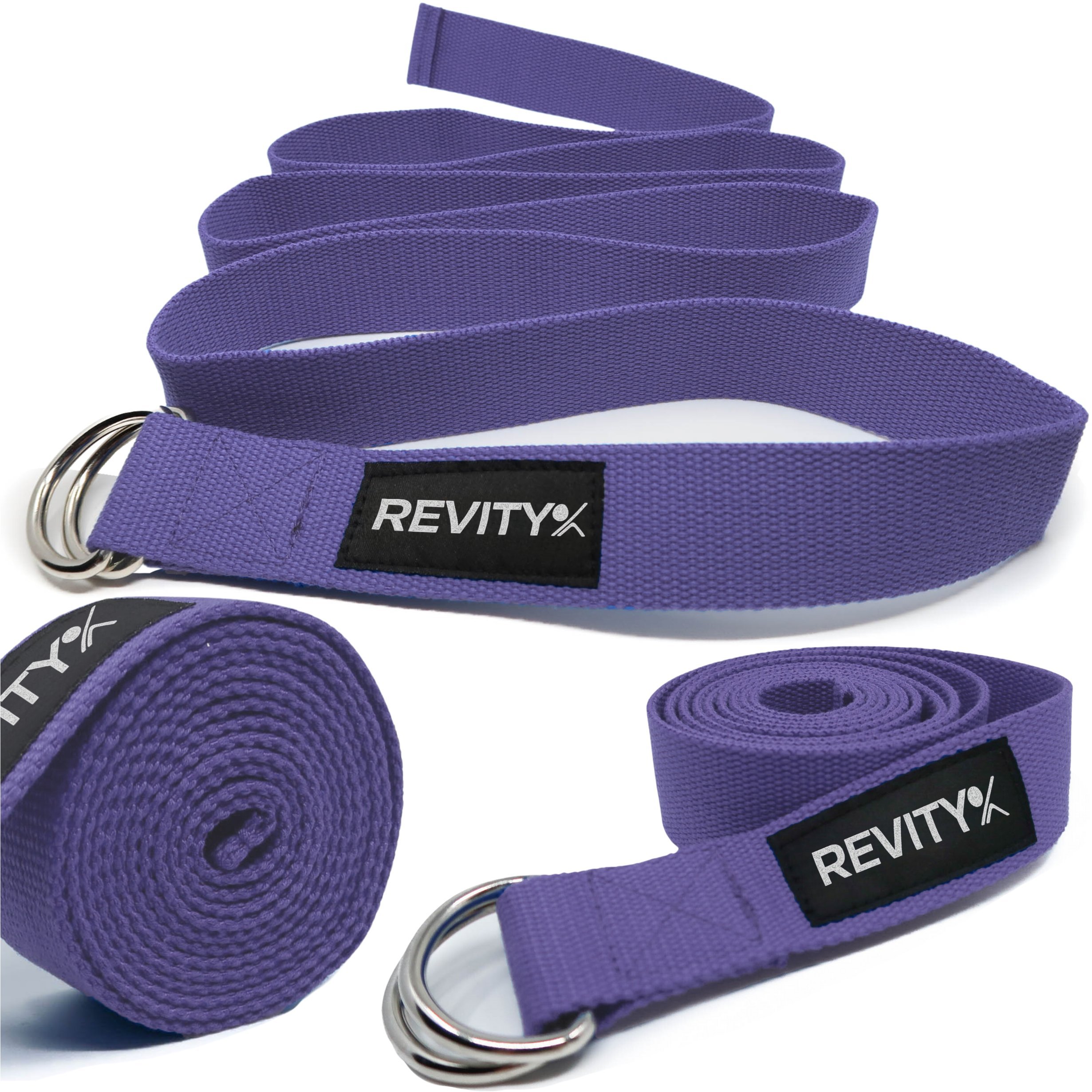 Pasek do ćwiczeń jogi i pilatesu Revity 200 x 3.8 cm