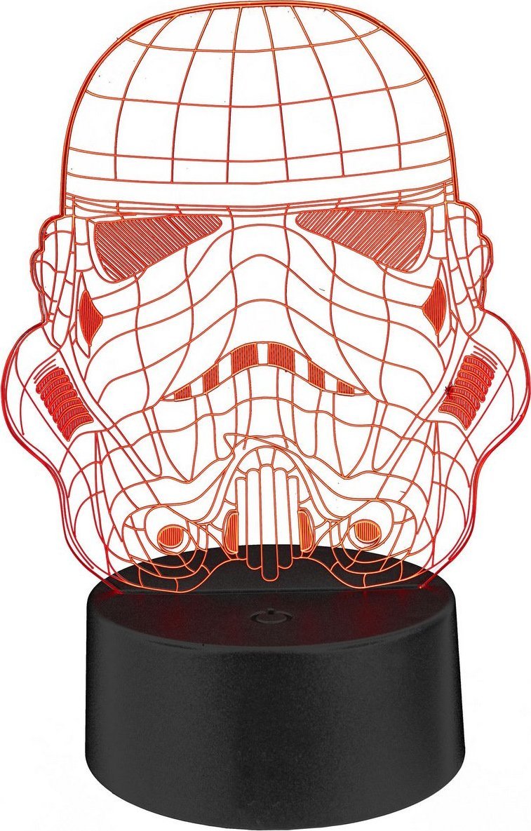 Lampka Nocna 3D LED Lampa Wielokolorowa