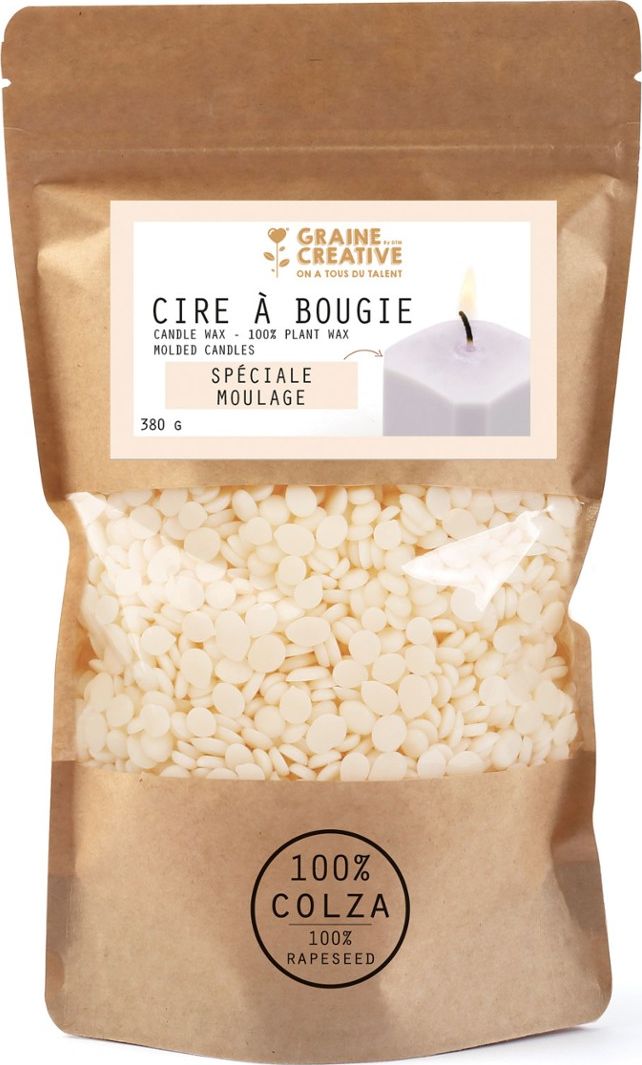 Graine Creative Wosk Rzepakowy do Świec z foremek 380 g