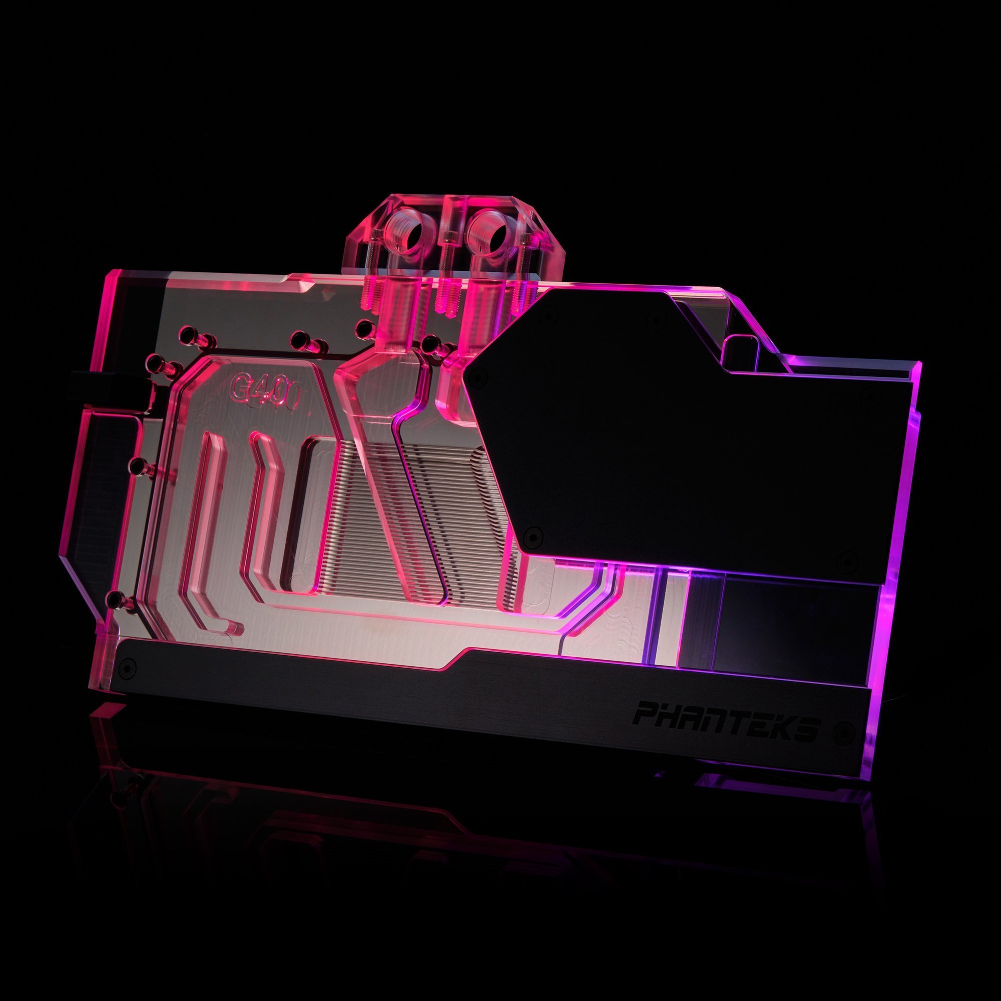 Phanteks PHANTEKS Glacier G40 RTX 4090 Waterblock with Backplate for MSI, D-RGB - black