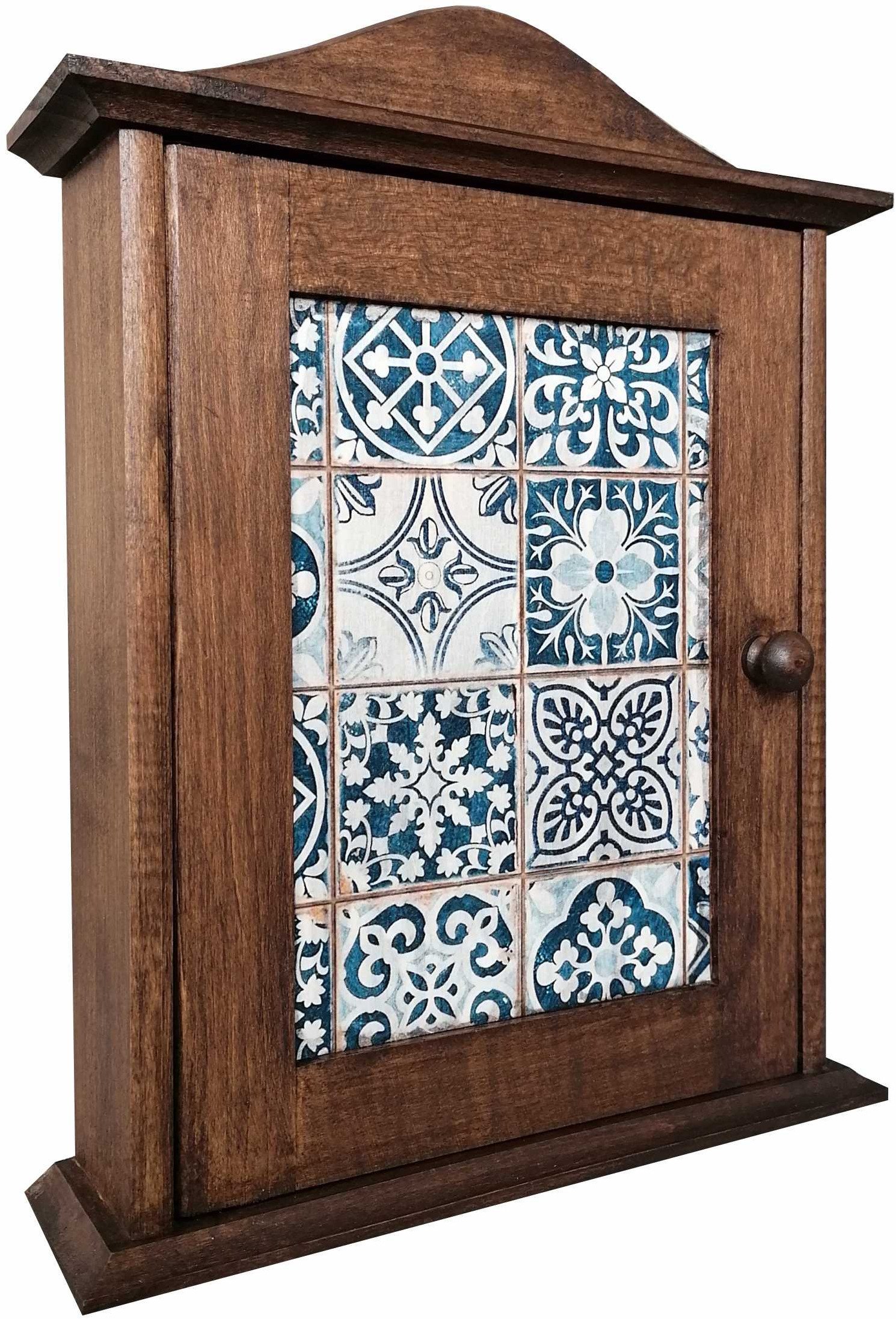 Drewniana Szafka na klucze