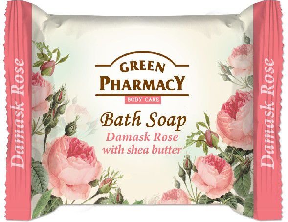 Green Pharmacy Mydło w kostce Body Care Damask Rose 100g