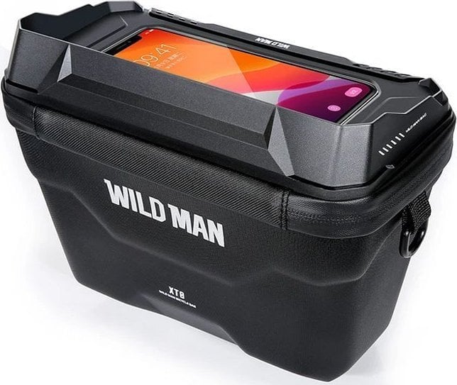 WILDMAN sakwa rowerowa na kierownicę na zamek XT8 3L czarna