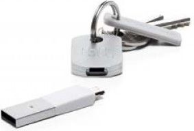 BlueLounge KII klucz ładowarka microUSB biała (KI-MC-WH)