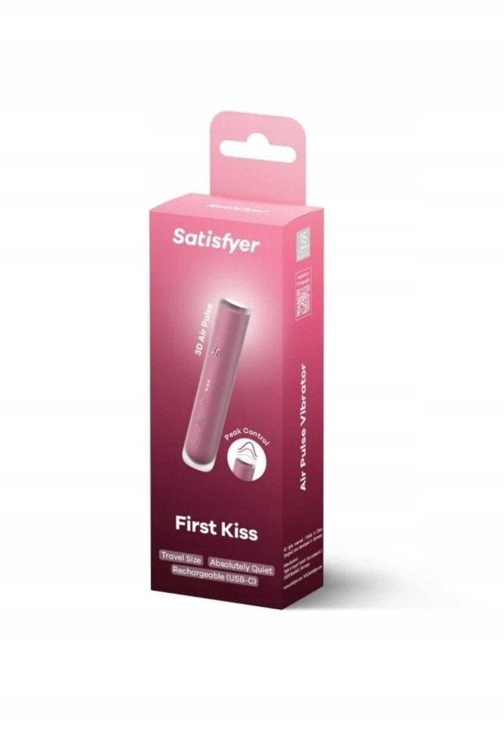 SATISFYER_First Kiss powietrzny stymulator Red