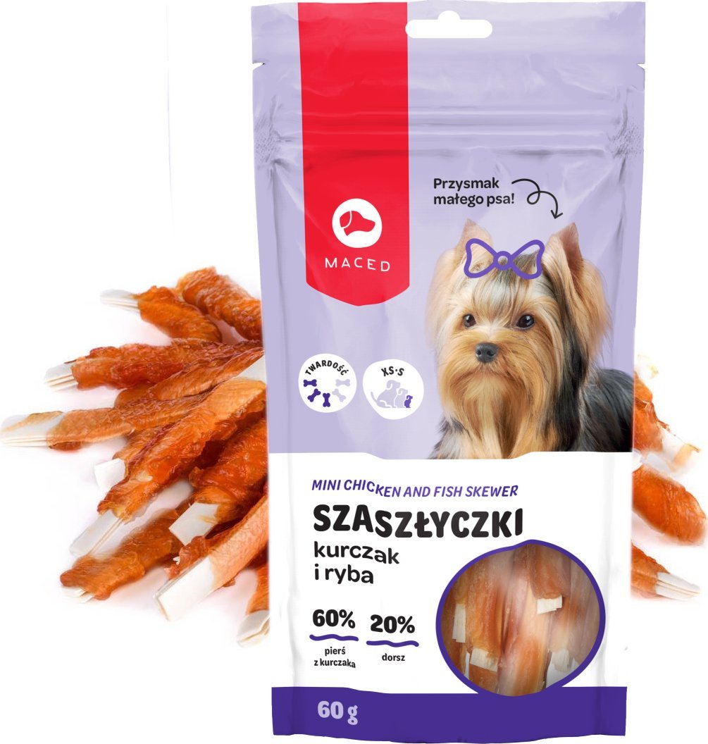 Maced MACED YI Szaszłyczki kurczak i ryba 60g
