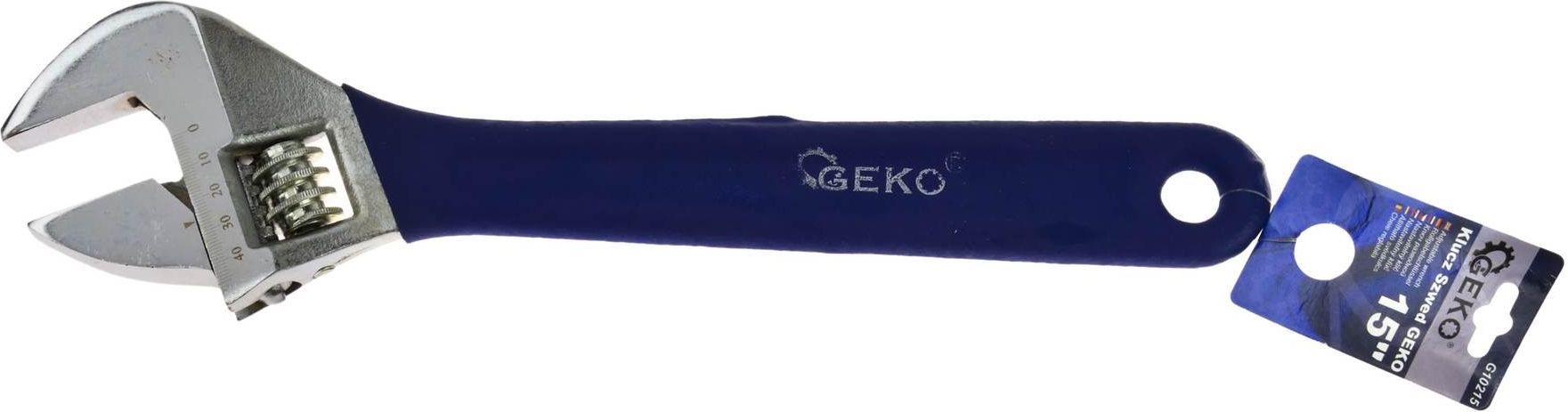 Geko Klucz nastawny Szwed 15" GEKO(2/24)