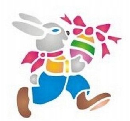 Szablon zmywalny wielkanocny 12x15cm