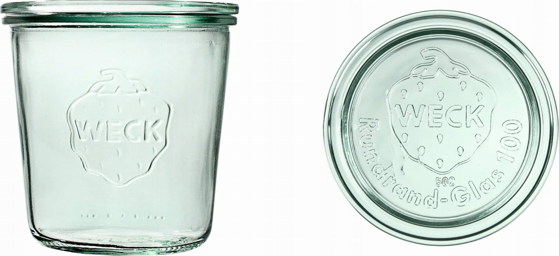 Jata WECK Mold Jar 580ml Set of 6