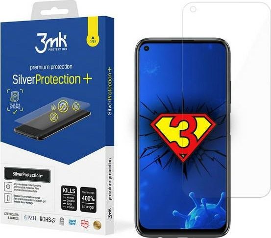 3MK 3MK Silver Protect+ Huawei P40 Lite Folia Antymikrobowa montowana na mokro