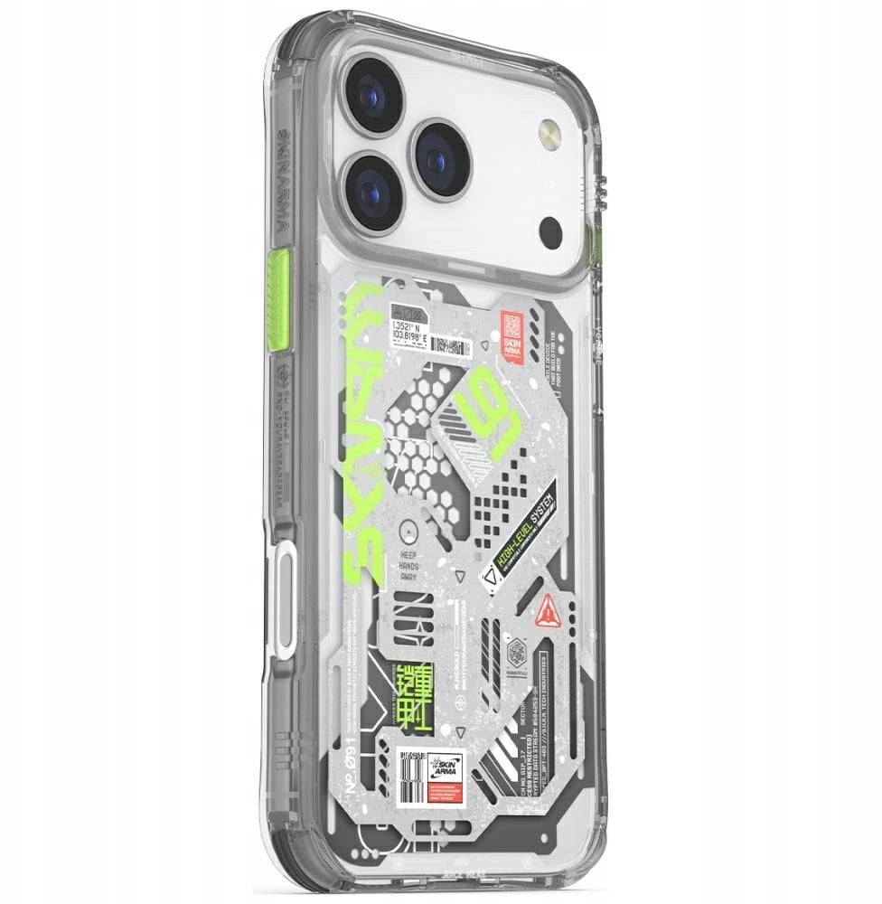 Etui Skinarma Spectra do iPhone 17 Pro Max Magnetic Charging przezroczysty