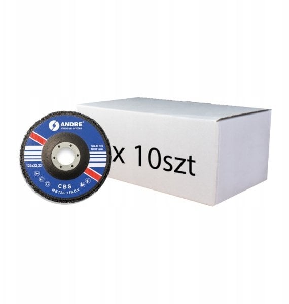 ANDRE KRĄŻEK SZLIFIERSKI CBS 125mm MEDIUM - BLUE