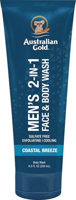 Australian Gold Australian Gold Men's 2-in-1 Żel Do Mycia Twarzy I Ciała 250ml