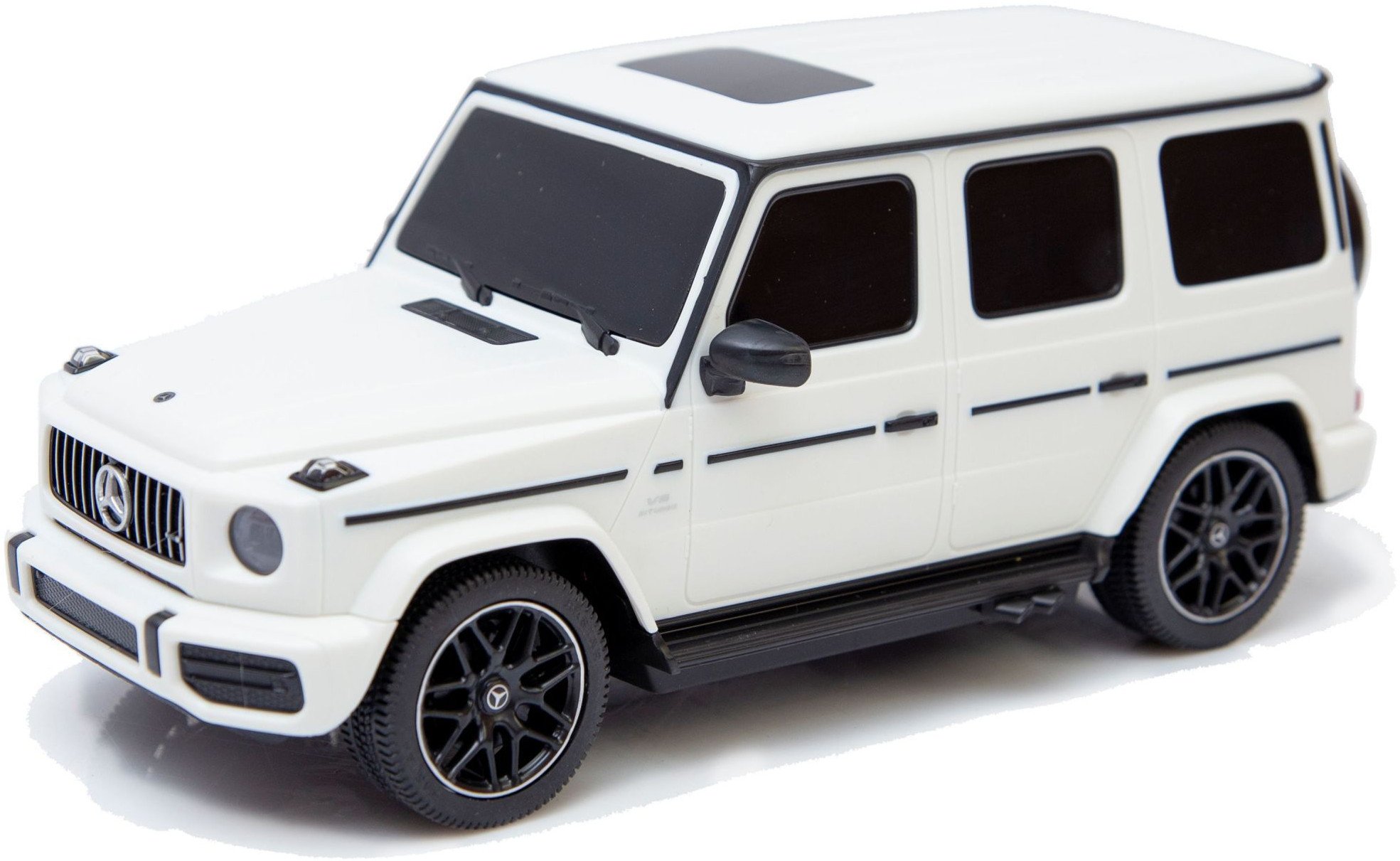 Mercedes-Benz G63 R/C skala 1:24 Rastar 95800 samochód sterowany biały