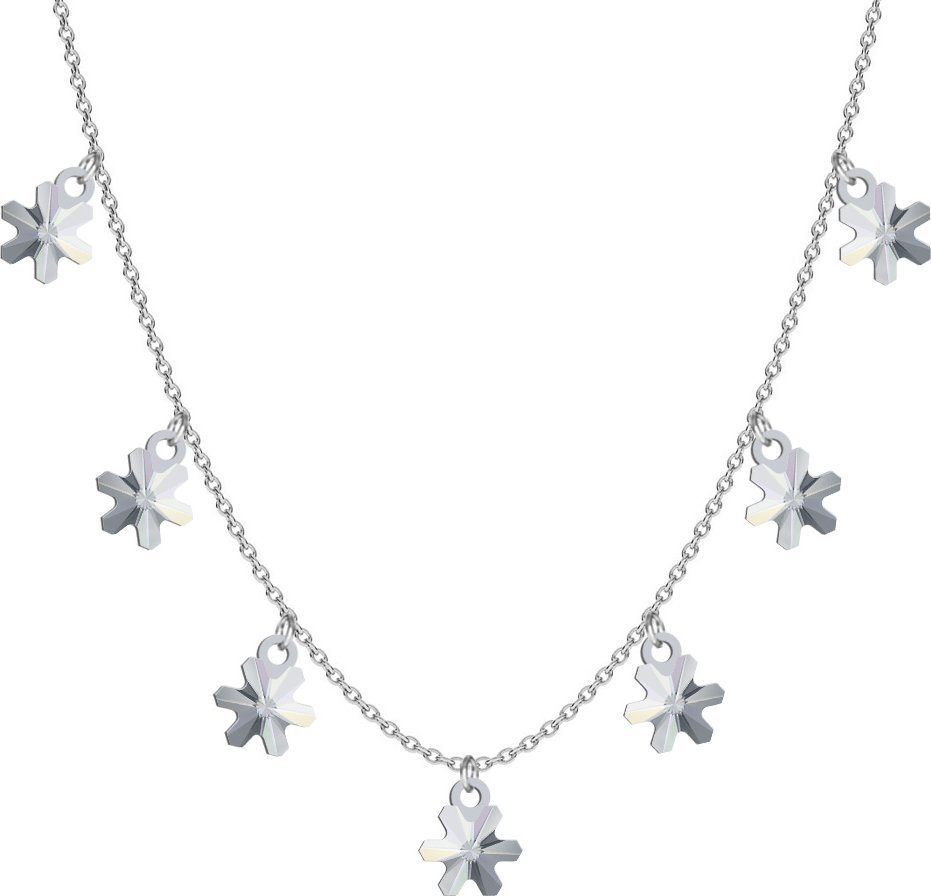 Radziszewska Jewellery Naszyjnik z Płatkami Śniegu srebro Boże Narodzenie