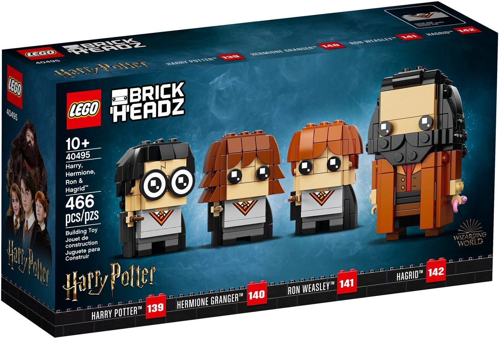 LEGO BrickHeadz Harry, Hermiona, Ron i Hagrid™ (40495)