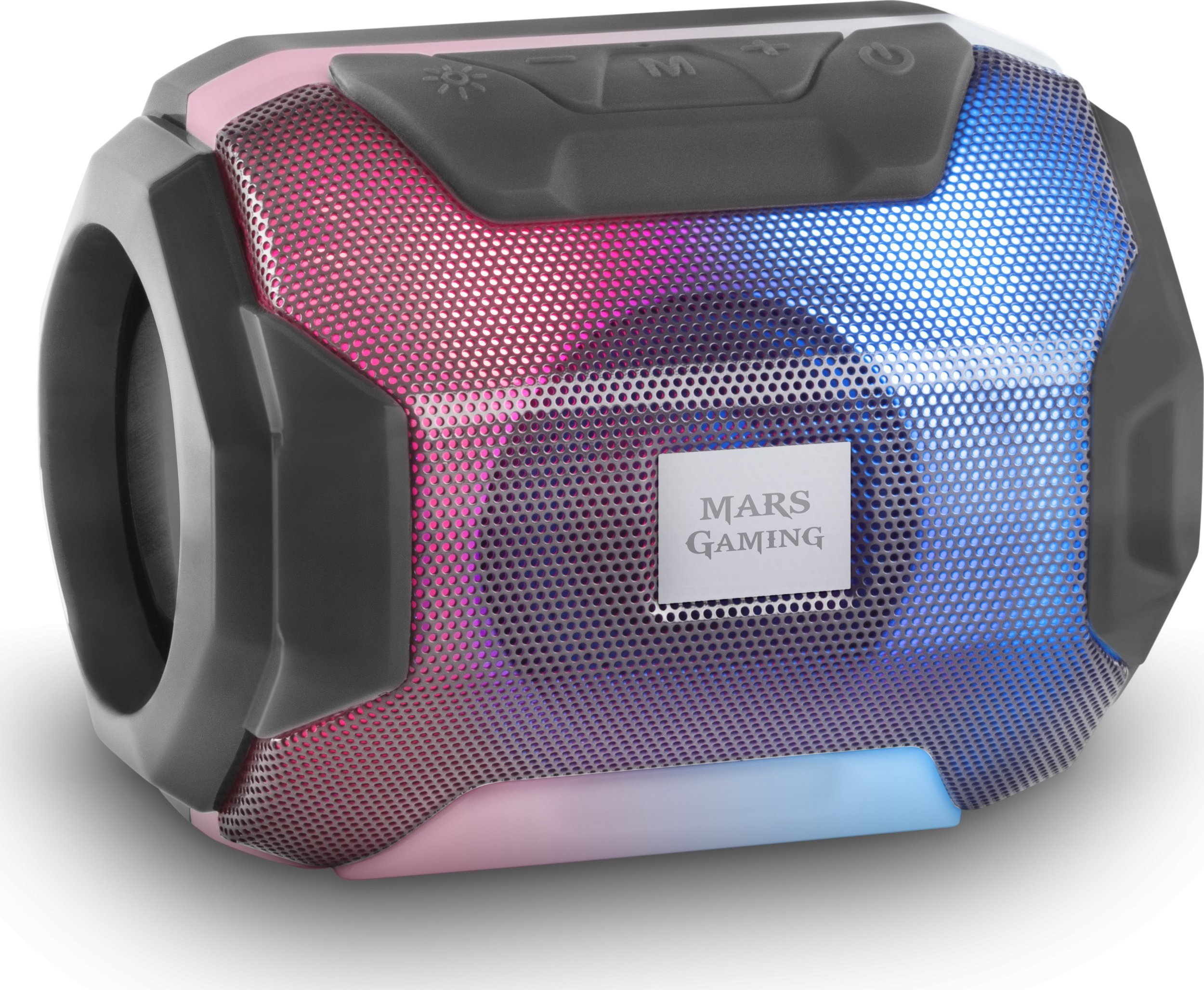 Głośnik Mars Gaming MSBAX Bluetooth Wireless Speaker with Radio / MicroSD / RGB / USB / 10W