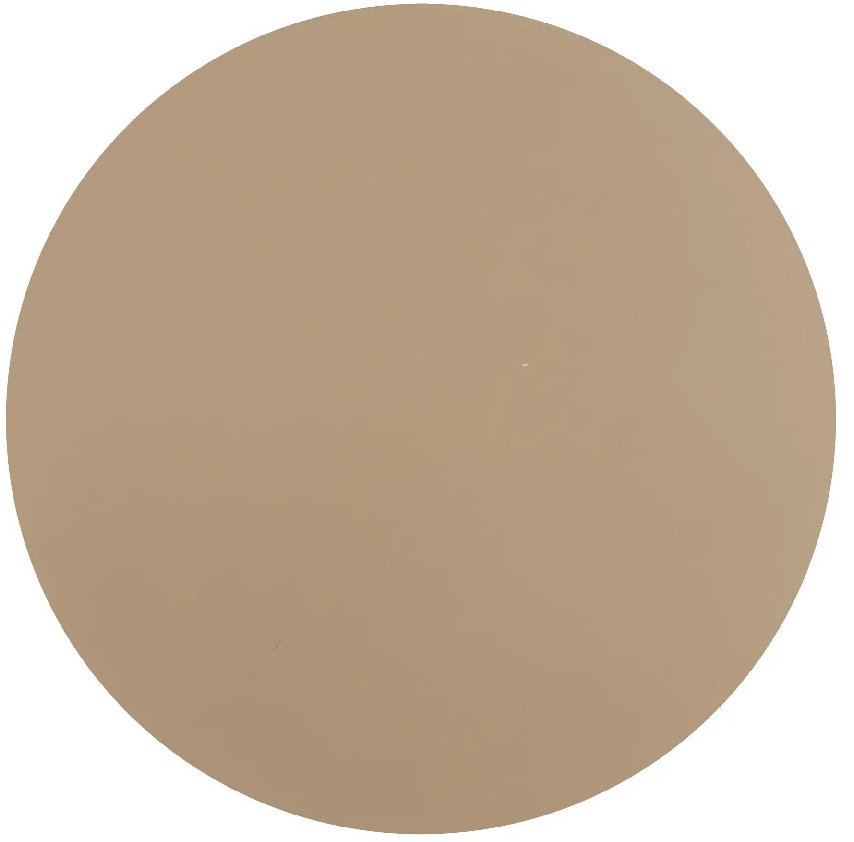 Nowoczesna ścienna lampa Luna Sabia 10624 okrągła koło beżowy