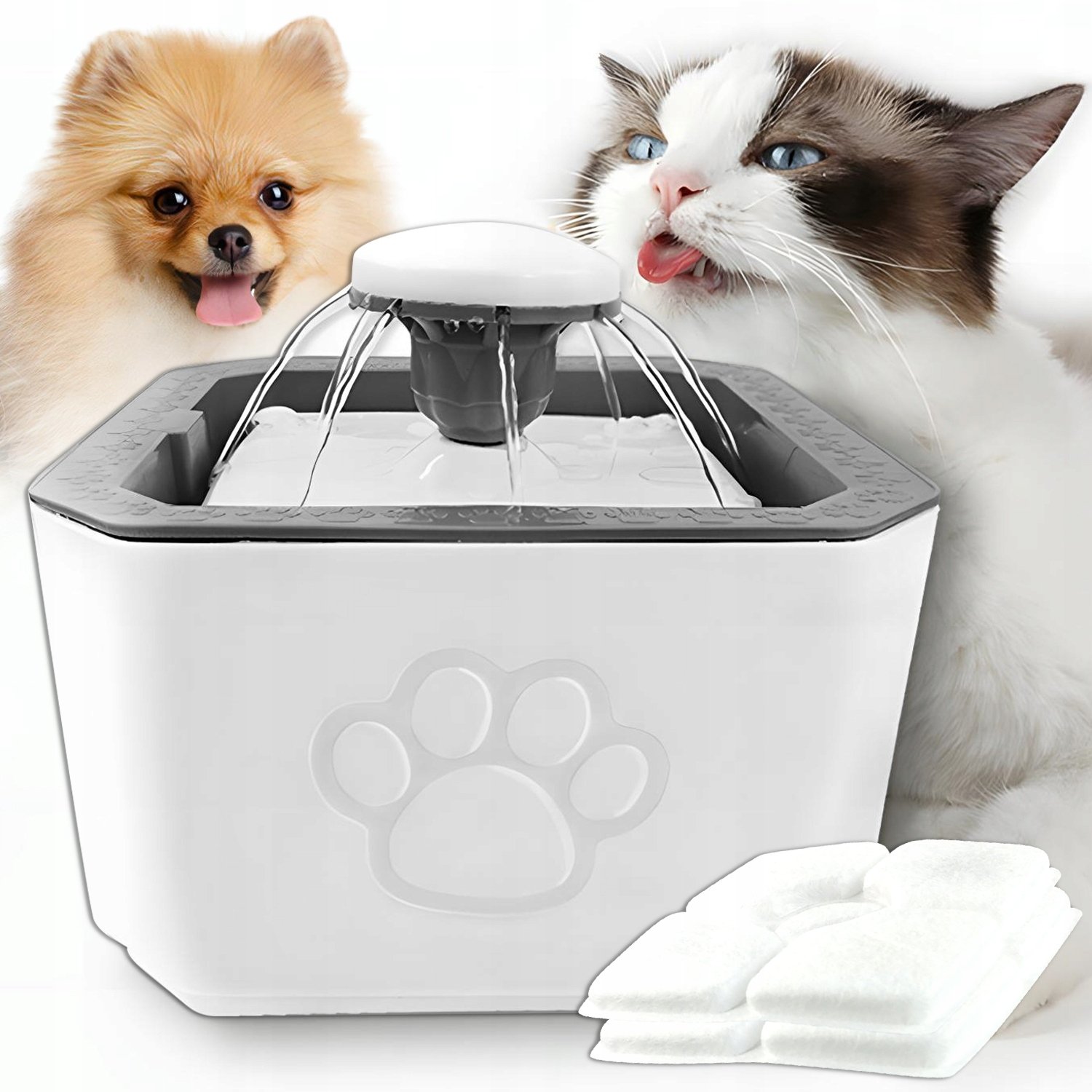 THI Poidło z fontanną plastik 2500 ml