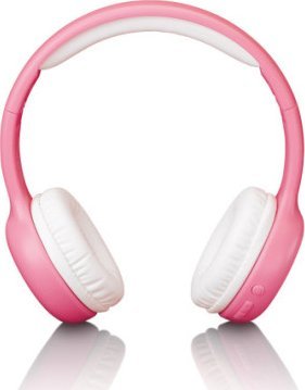 Słuchawki Lenco Kids BT słuchawki z naklejkami różowy