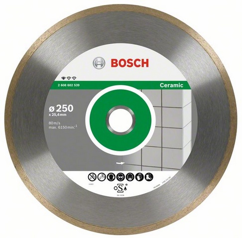Bosch Tarcza tnąca diamentowa Standard for Ceramic 230x25,4x1,6mm 2608602538