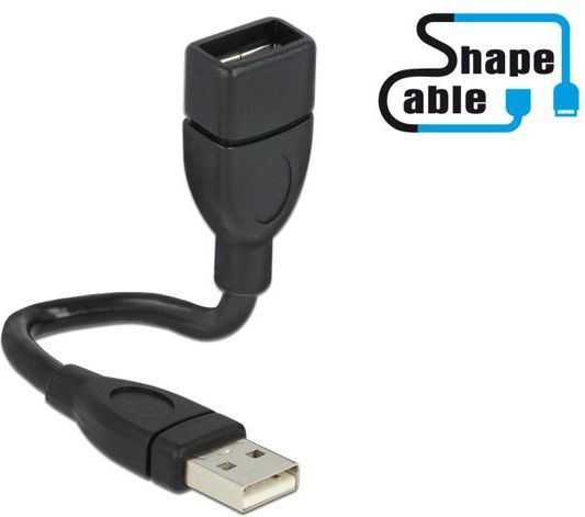Adapter USB Delock Czarny (83497)