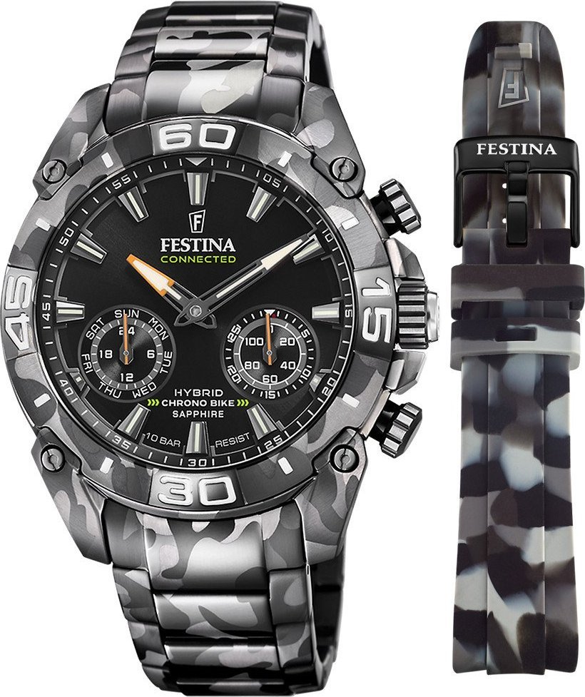 Zegarek Festina Zegarek męski Festina F20545-1 szary
