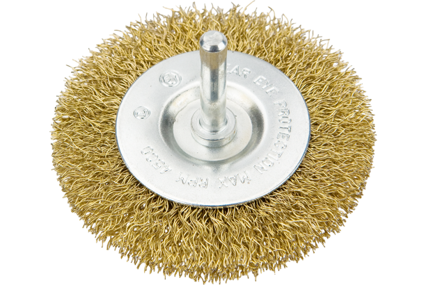 Verto Szczotka druciana tarczowa z trzpieniem 100mm (62H321)