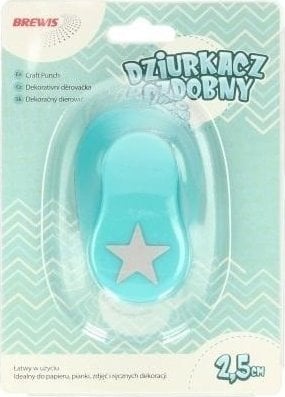 Dziurkacz ozdobny - Gwiazda 2,5cm MIX