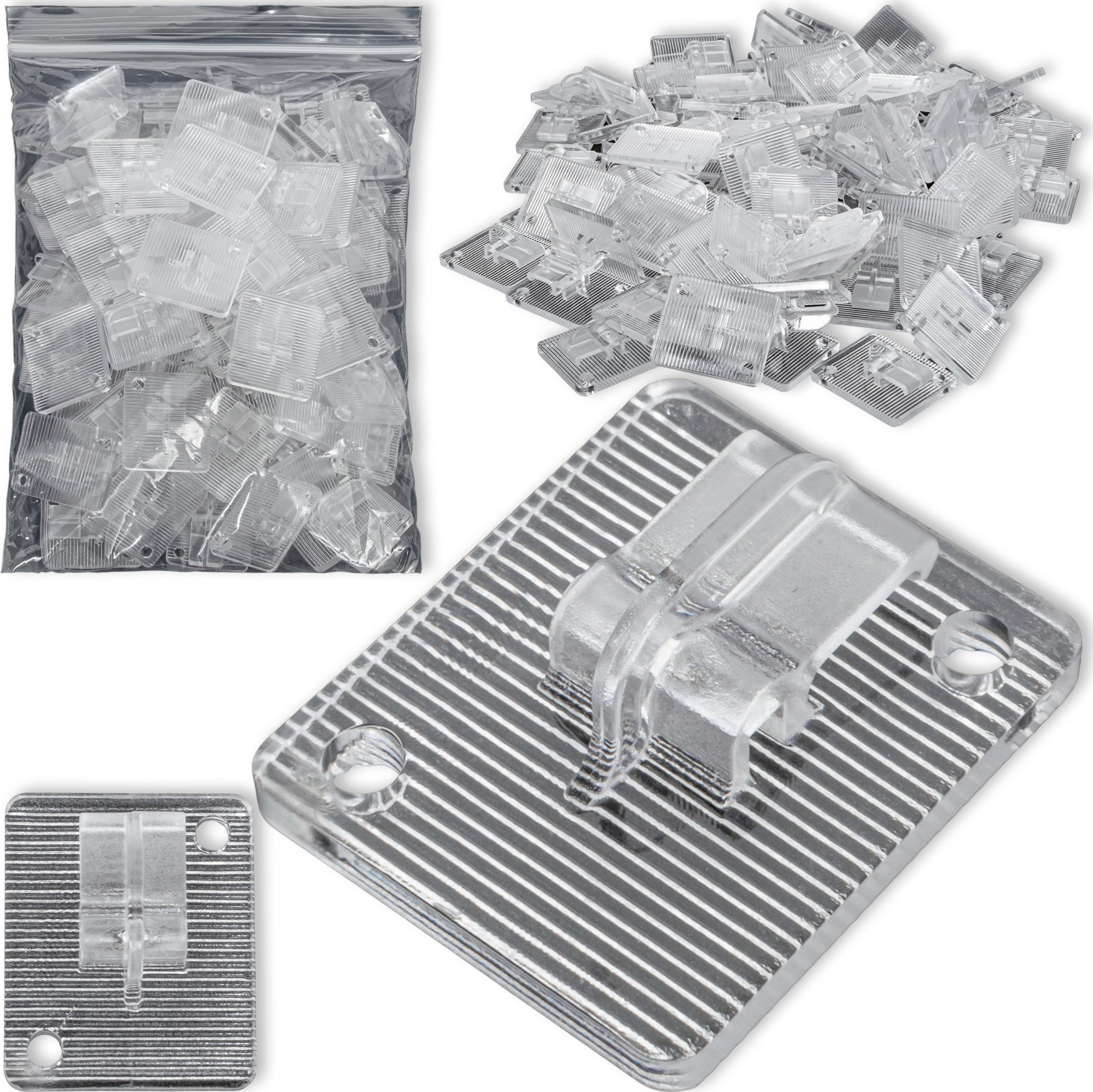 Heckermann Zaczep Do Montażu Siatki Na Balkon Dla Kotów Heckermann 10Szt