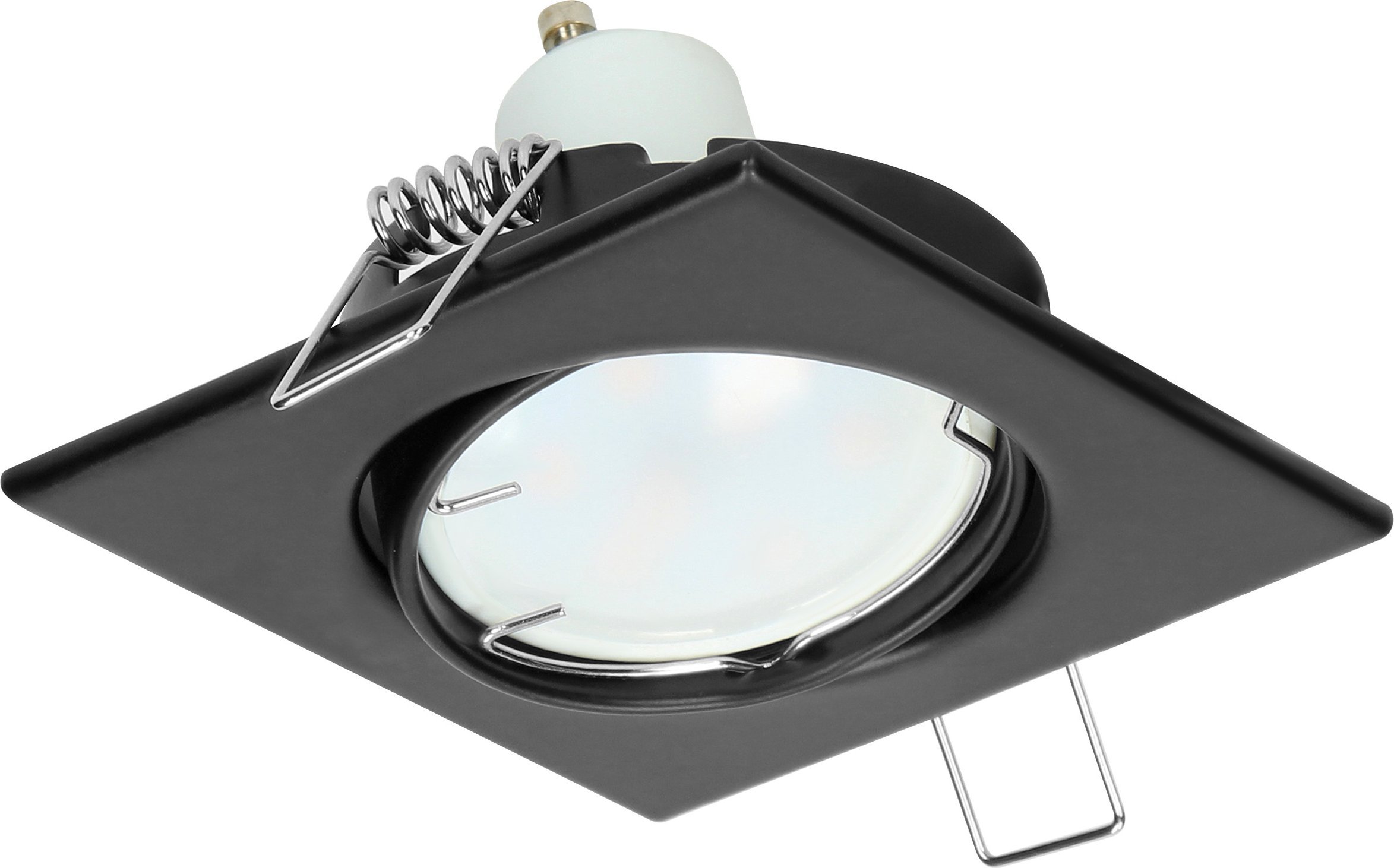 Orno SUTRI SM ramka dekoracyjna oprawy punktowej, MR16/GU10 max 50W, kwadrat, regulowana, czarna