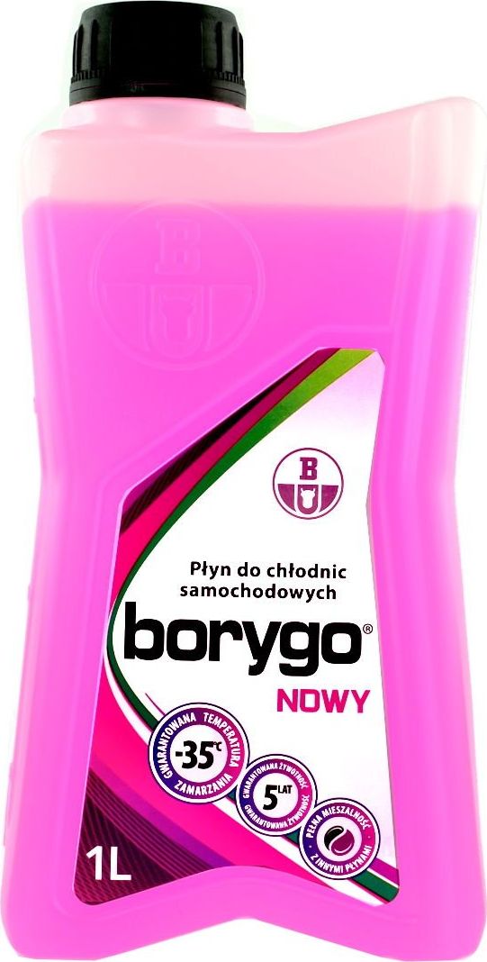 Boryszew ERG Borygo różowe - gotowy płyn do chłodnic 1L uniwersalny