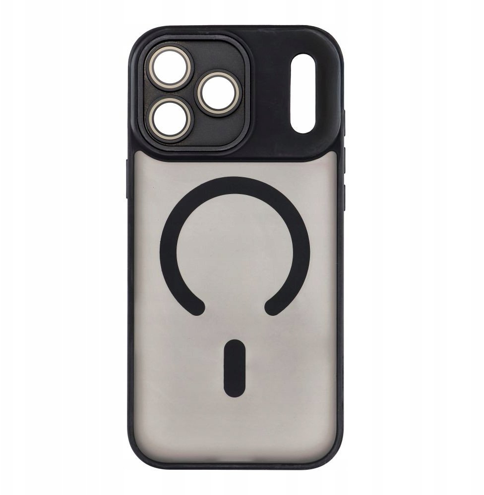 Futerał VARIETE MAG COVER kompatybilny z MagSafe do IPHONE 17 PRO MAX czarny