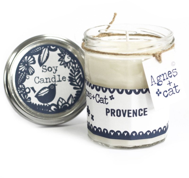 Sojowa świeca w słoiku - Provence