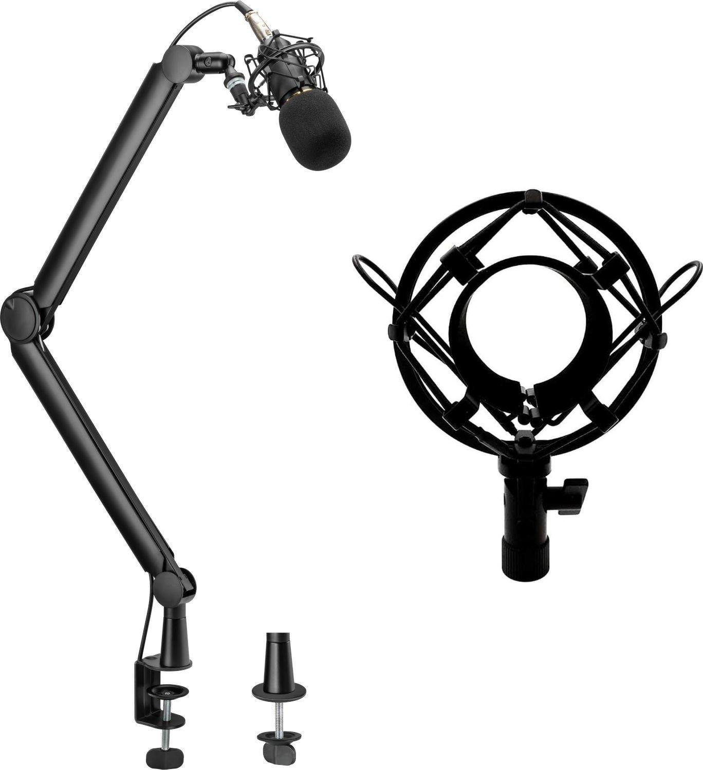 Mozos Mozos SB39 - Statyw Biurkowy Na Mikrofon + Kosz antywibracyjny 48-54mm SHM2