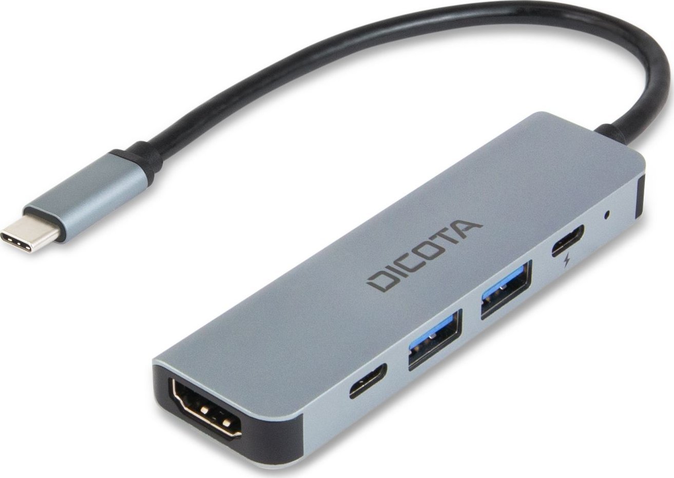HUB USB Dicota Hub USB-C 5 w 1 Video Hub 4K PD 100W