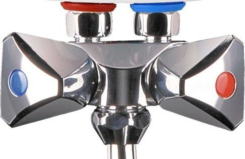 Bateria prysznicowa Kospel Bateria KOSPEL chrom do podgrzewacza EPS/EPJ/EPJ.PU bez wylewki (TWISTER) - BATERIA.EPS/EPJ/EPJ.PU.PL