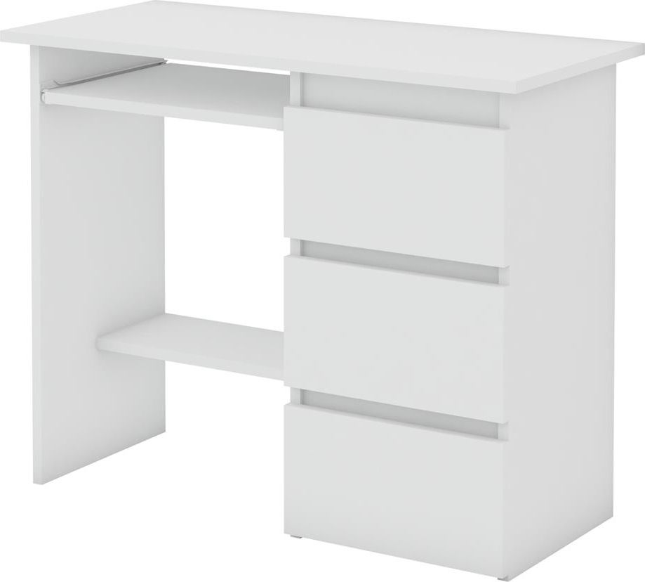 Biurko Meblowa 1 Bandi 1 Białe 94 cm x 43 cm