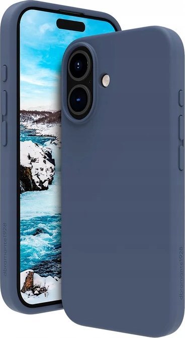 dbramante dbramante1928 Monaco 2 MagSafe - obudowa ochronna do iPhone 16 kompatybilna z MagSafe (pacific blue)