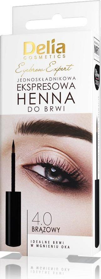 Delia Delia Eyebrow Expert henna do brwi 4.0 Brązowy 6ml