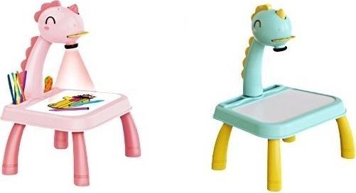 LUXMA PROJEKTOR DO RYSOWANIA NÓŻKI DINOZAUR MUZYKA 7AR