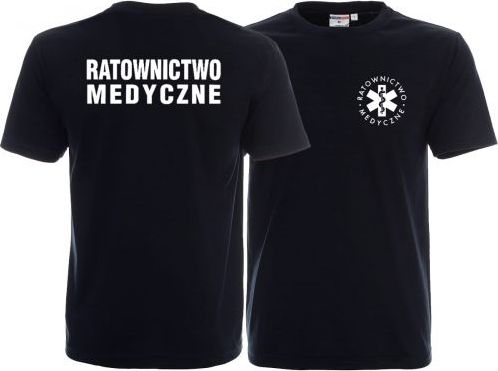 LPP - Promostars Koszulka męska RATOWNICTWO MEDYCZNE granatowa