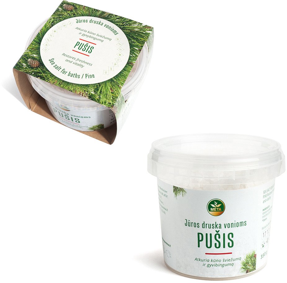 BLACK SEA SALT WITH PINE ESSENTIAL OILS