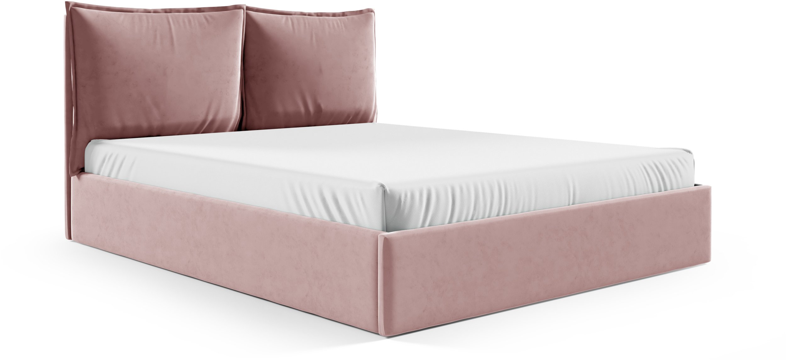 Łóżko 180x200 z pojemnikiem , metalowy stelaż GLAM riviera 62