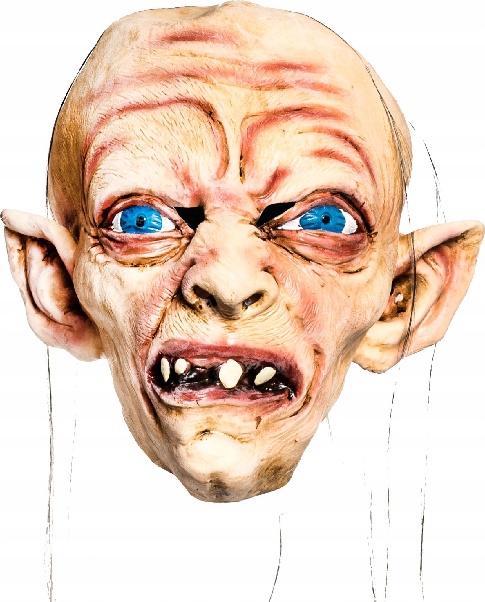 Korbi Lateksowa maska Gollum Władca Pierścieni Hobbit
