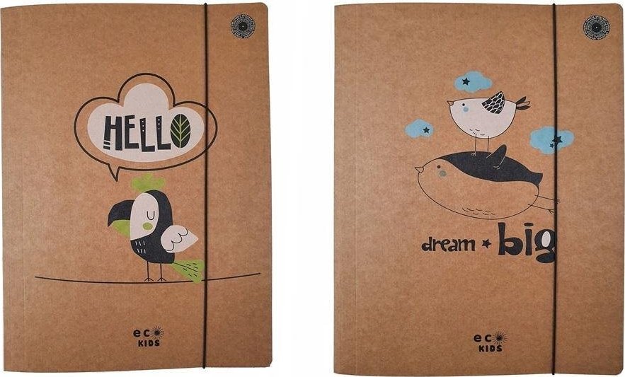 Ziemia Obiecana Teczka A4 z gumką Eko Kids (10szt)